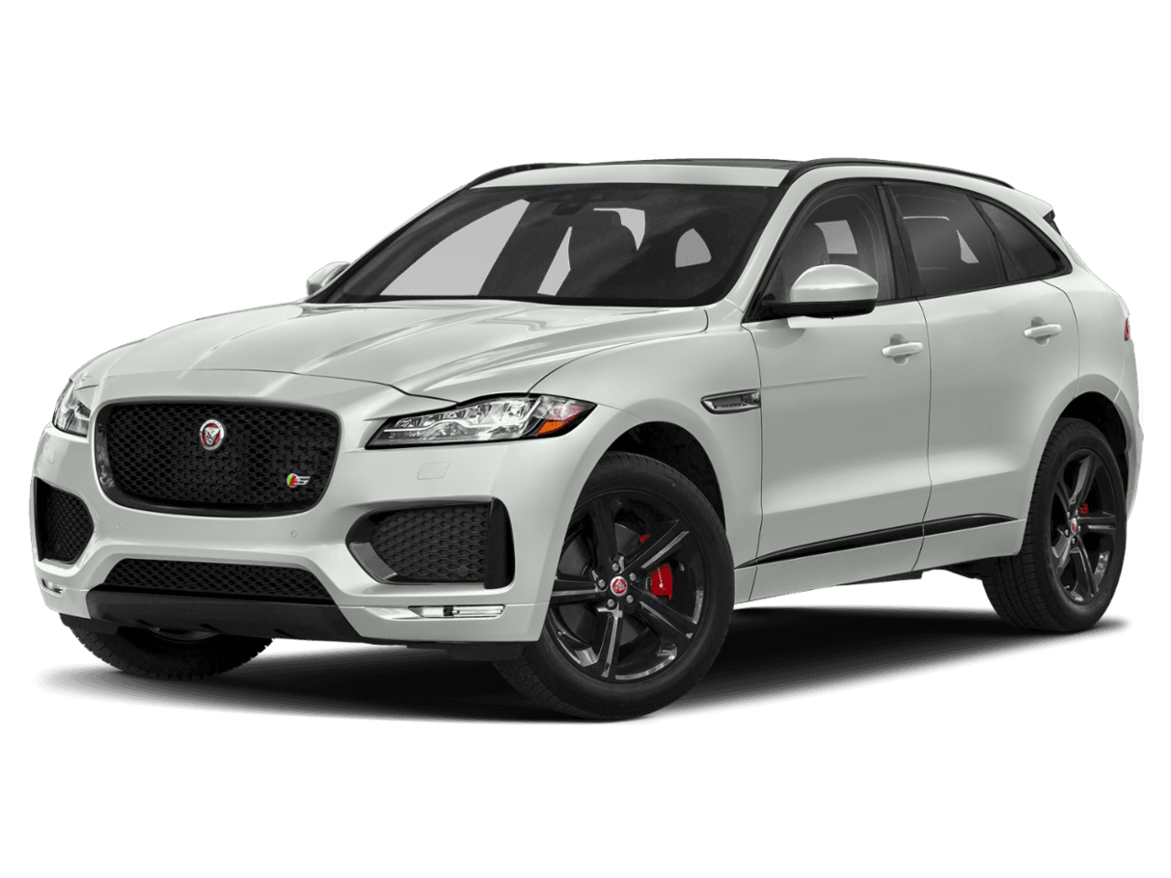 2018 Jaguar F-PACE S - Front 3/4, facing to the left