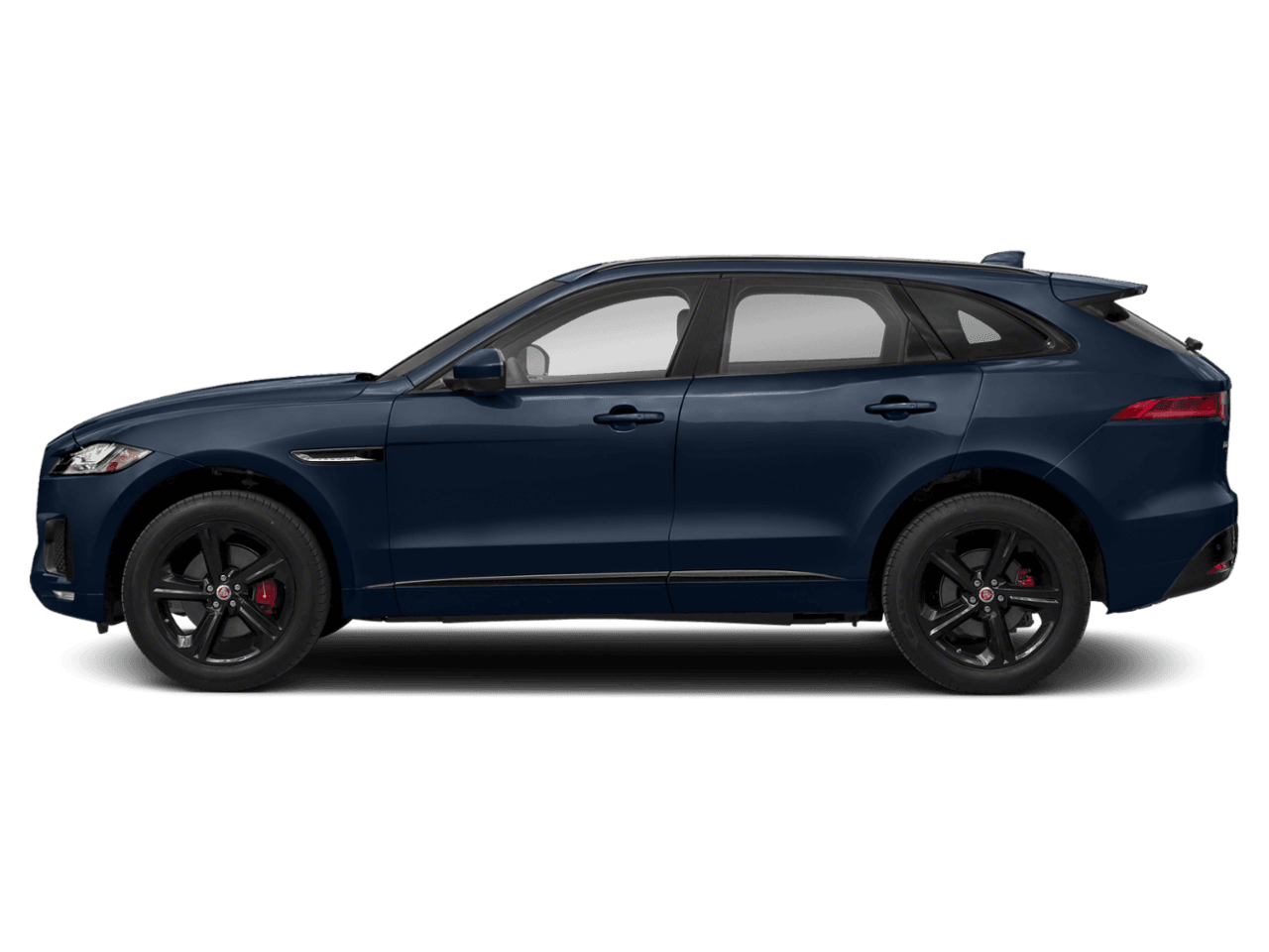 2018 Jaguar F-PACE S - Profile, facing to the left