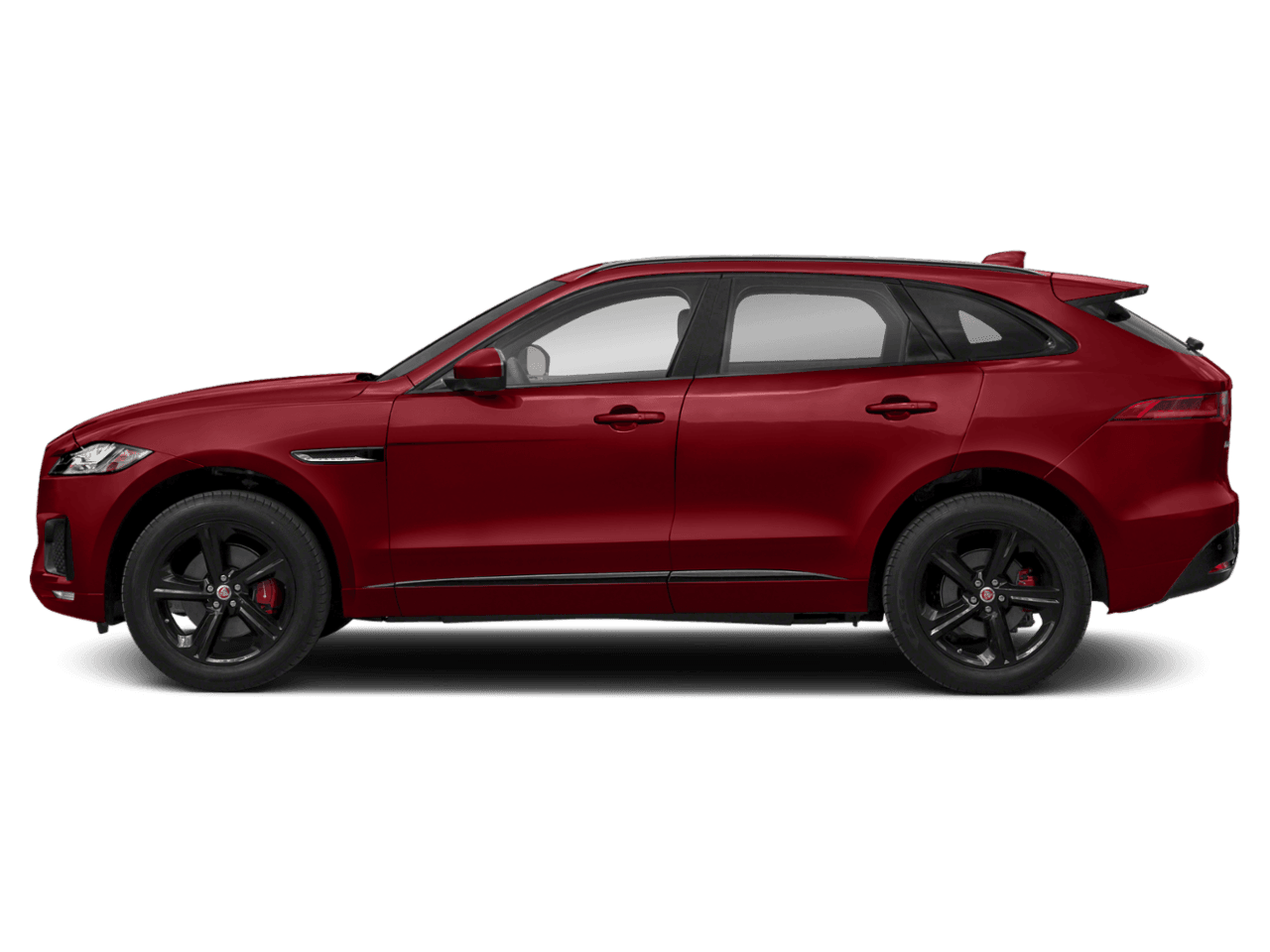 2018 Jaguar F-PACE S - Profile, facing to the left