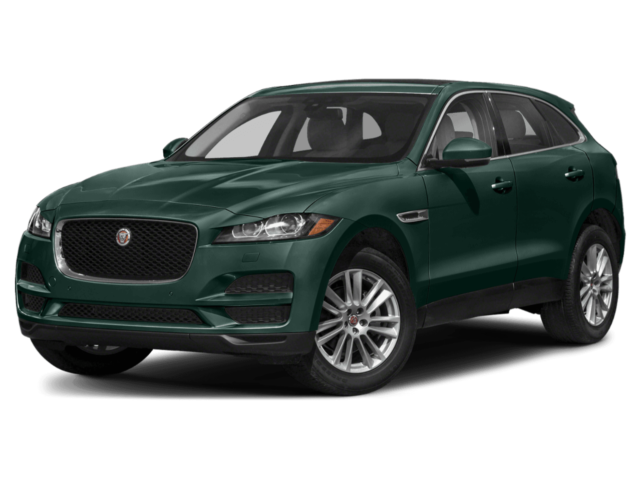 2018 Jaguar F-PACE 25t - Front 3/4, facing to the left