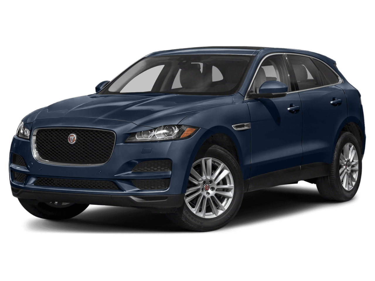 2018 Jaguar F-PACE 25t - Front 3/4, facing to the left