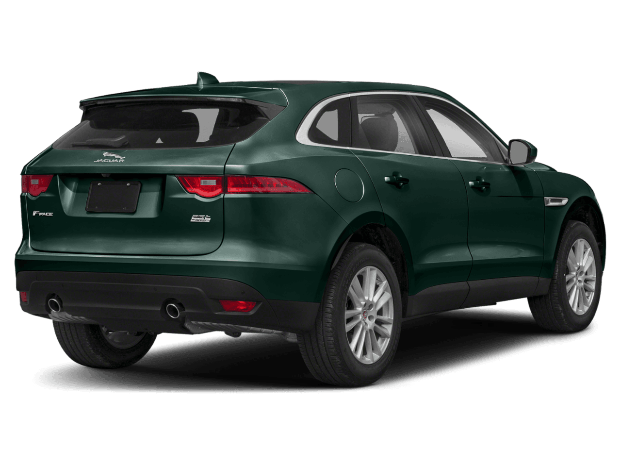 2018 Jaguar F-PACE 25t Prestige - Rear 3/4, facing to the right