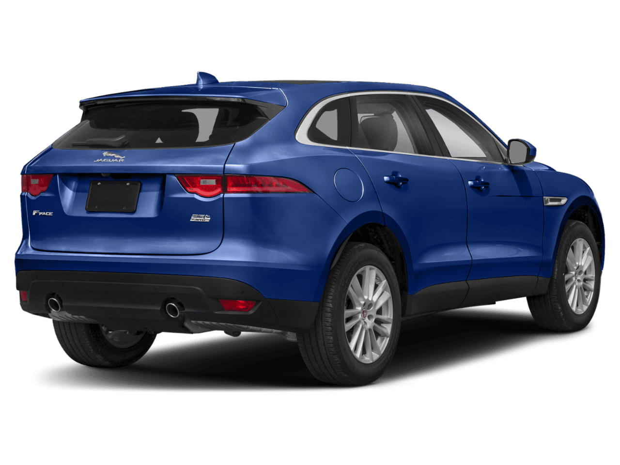 2018 Jaguar F-PACE 25t Prestige - Rear 3/4, facing to the right