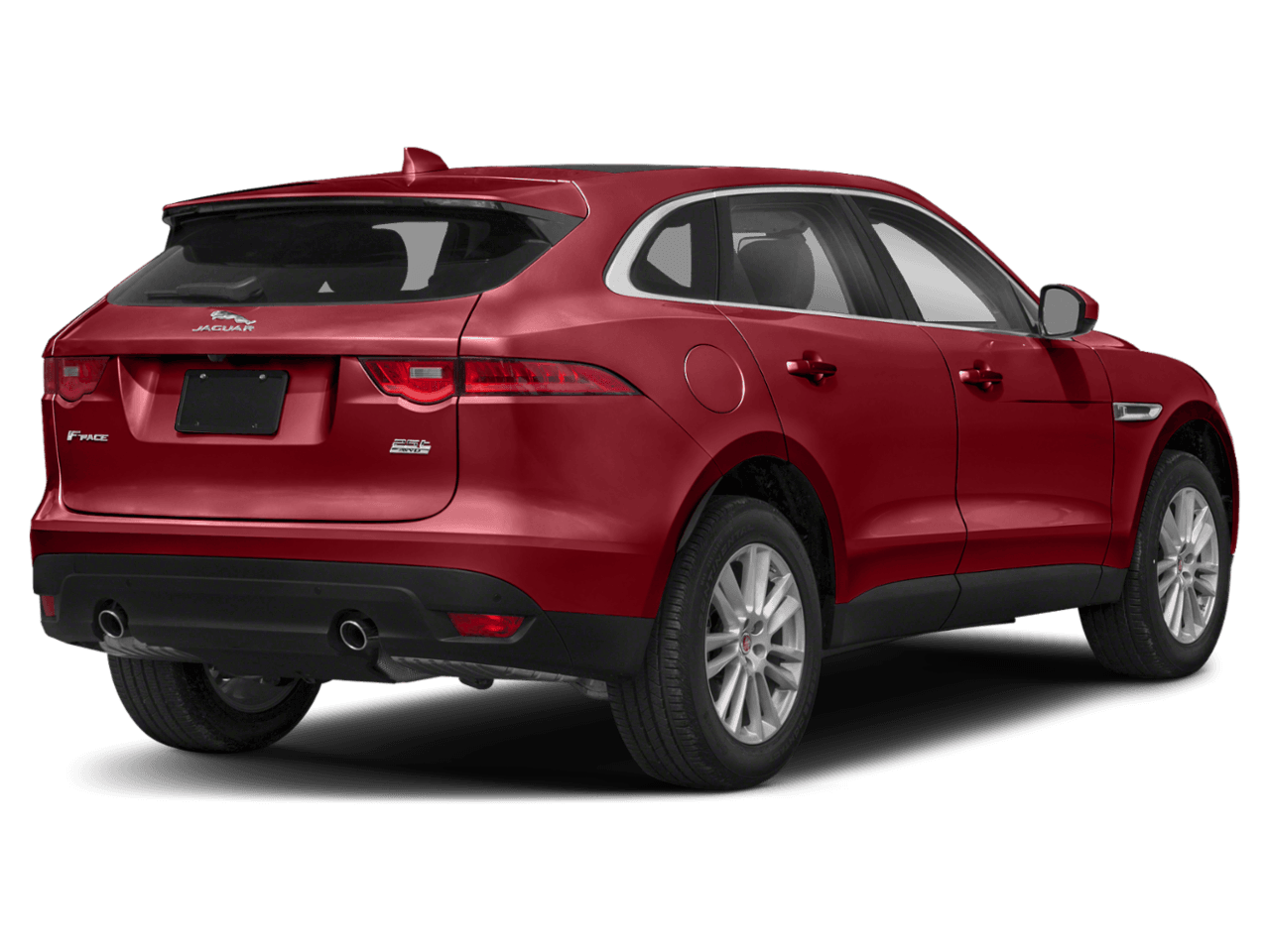 2018 Jaguar F-PACE 25t Prestige - Rear 3/4, facing to the right