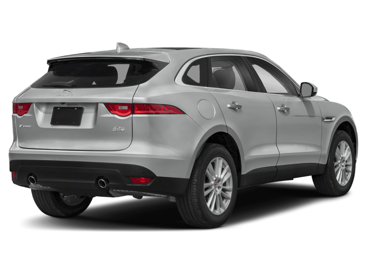2018 Jaguar F-PACE 25t Prestige - Rear 3/4, facing to the right