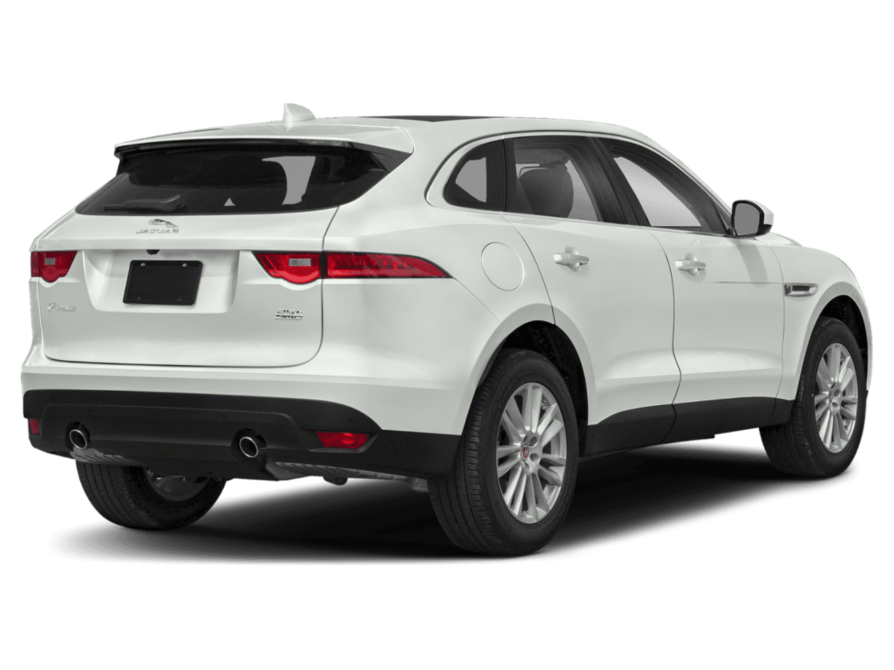 2018 Jaguar F-PACE 25t Prestige - Rear 3/4, facing to the right