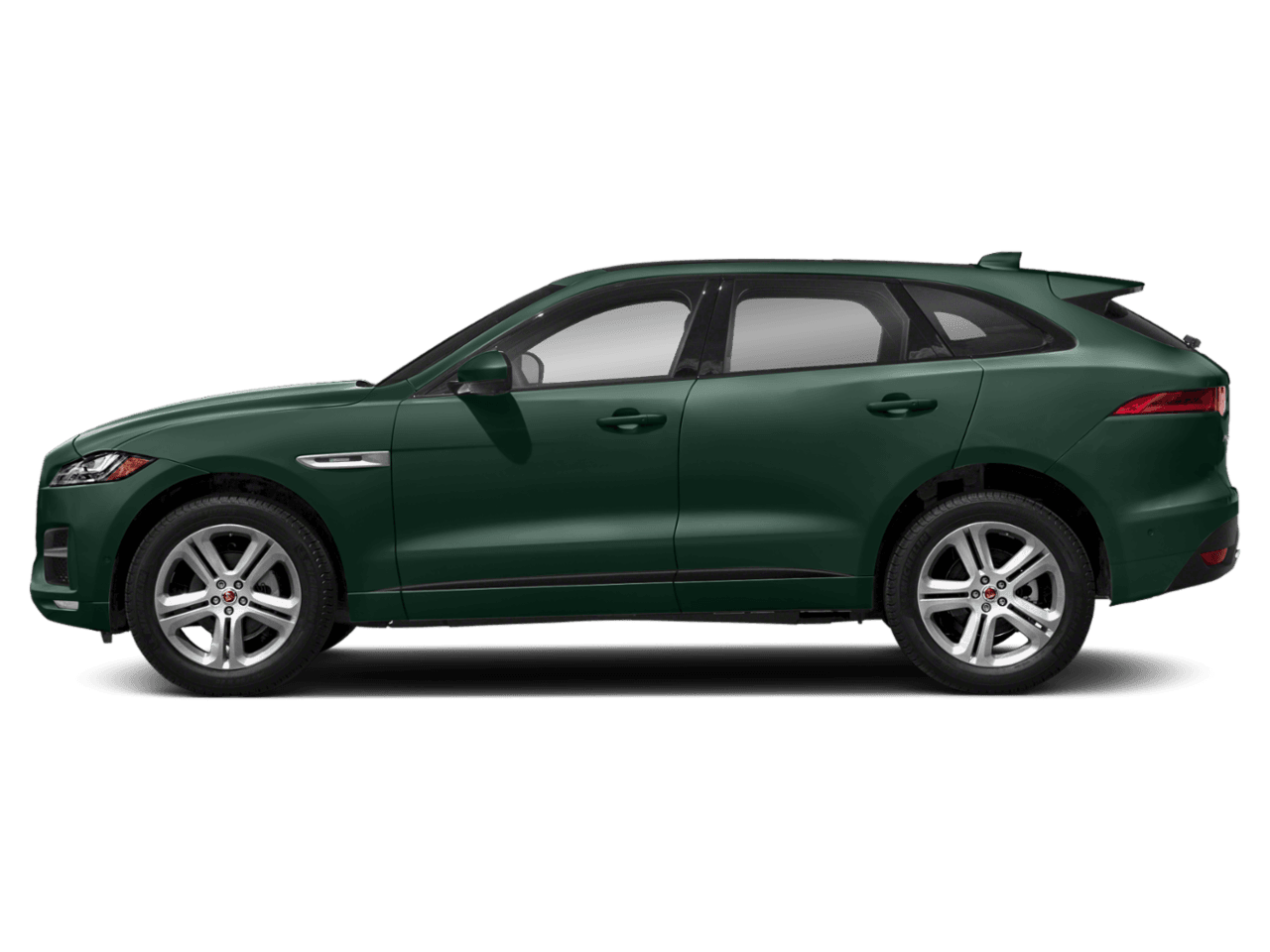 2018 Jaguar F-PACE 25t R-Sport - Profile, facing to the left