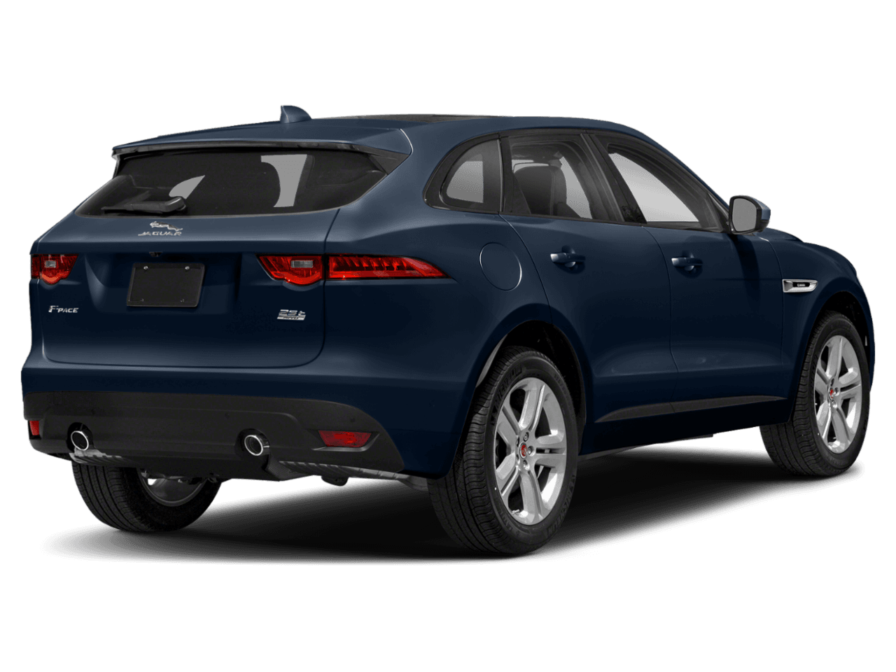 2018 Jaguar F-PACE 25t R-Sport - Rear 3/4, facing to the right