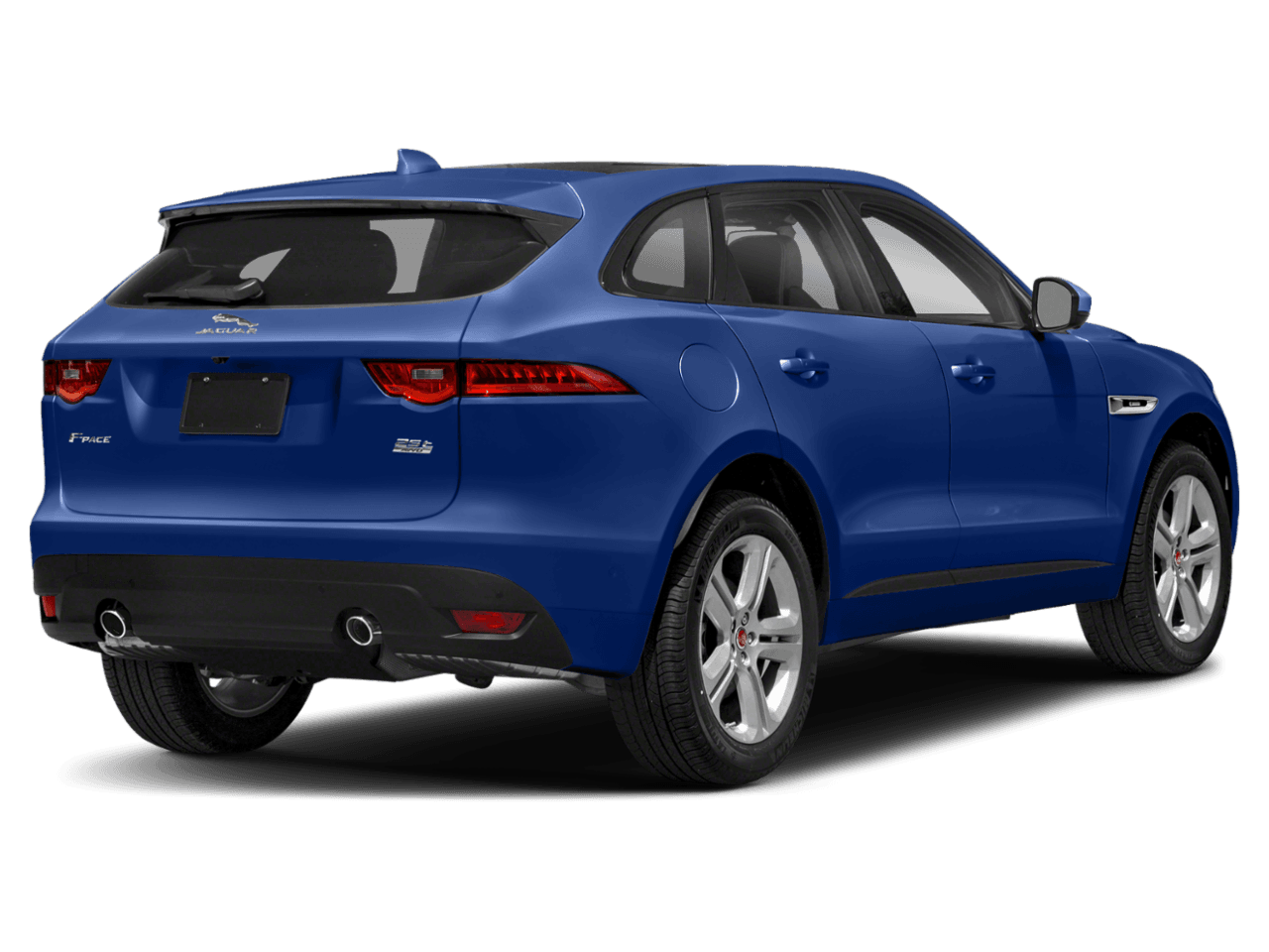 2018 Jaguar F-PACE 25t R-Sport - Rear 3/4, facing to the right