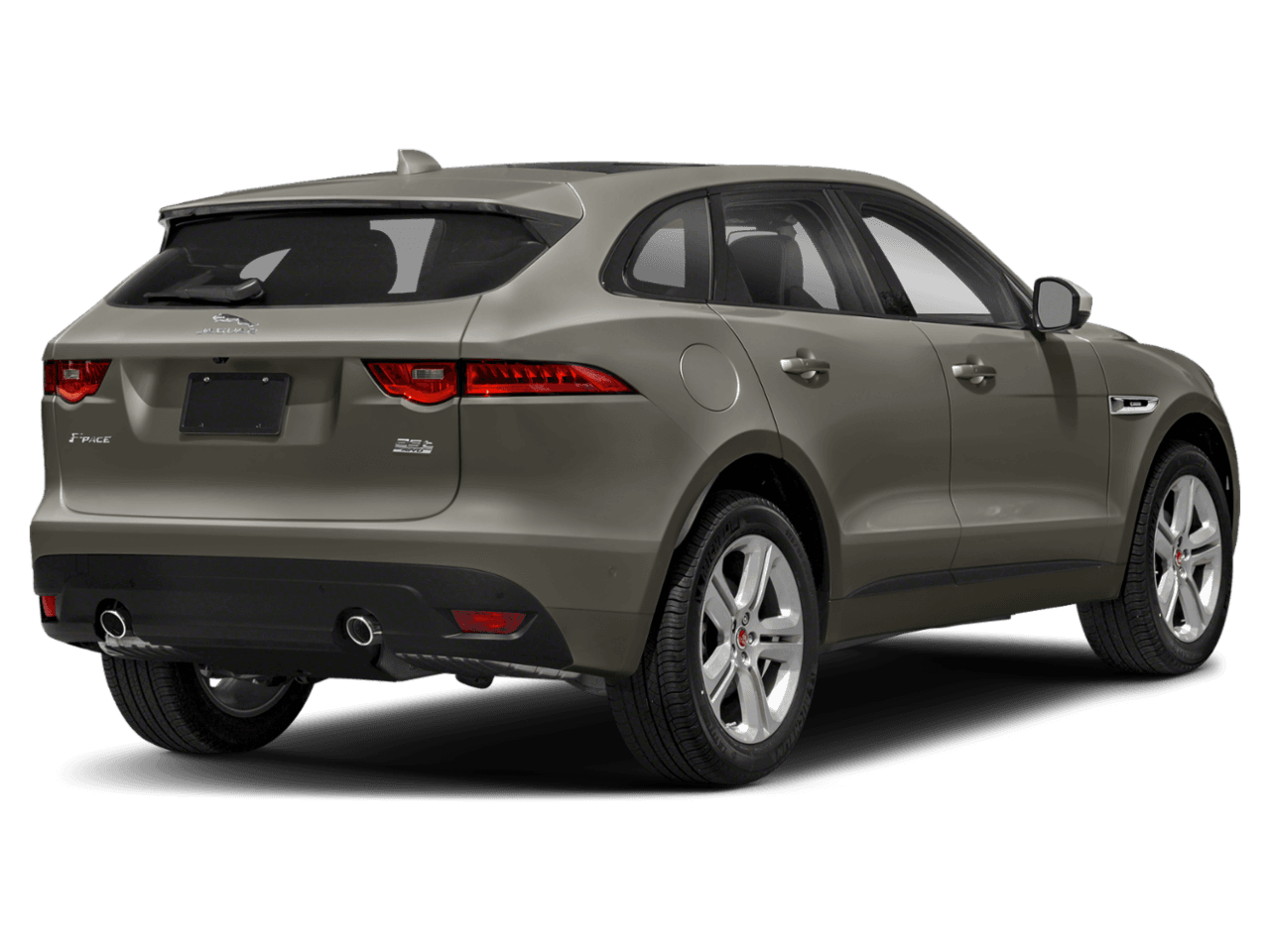 2018 Jaguar F-PACE 25t R-Sport - Rear 3/4, facing to the right