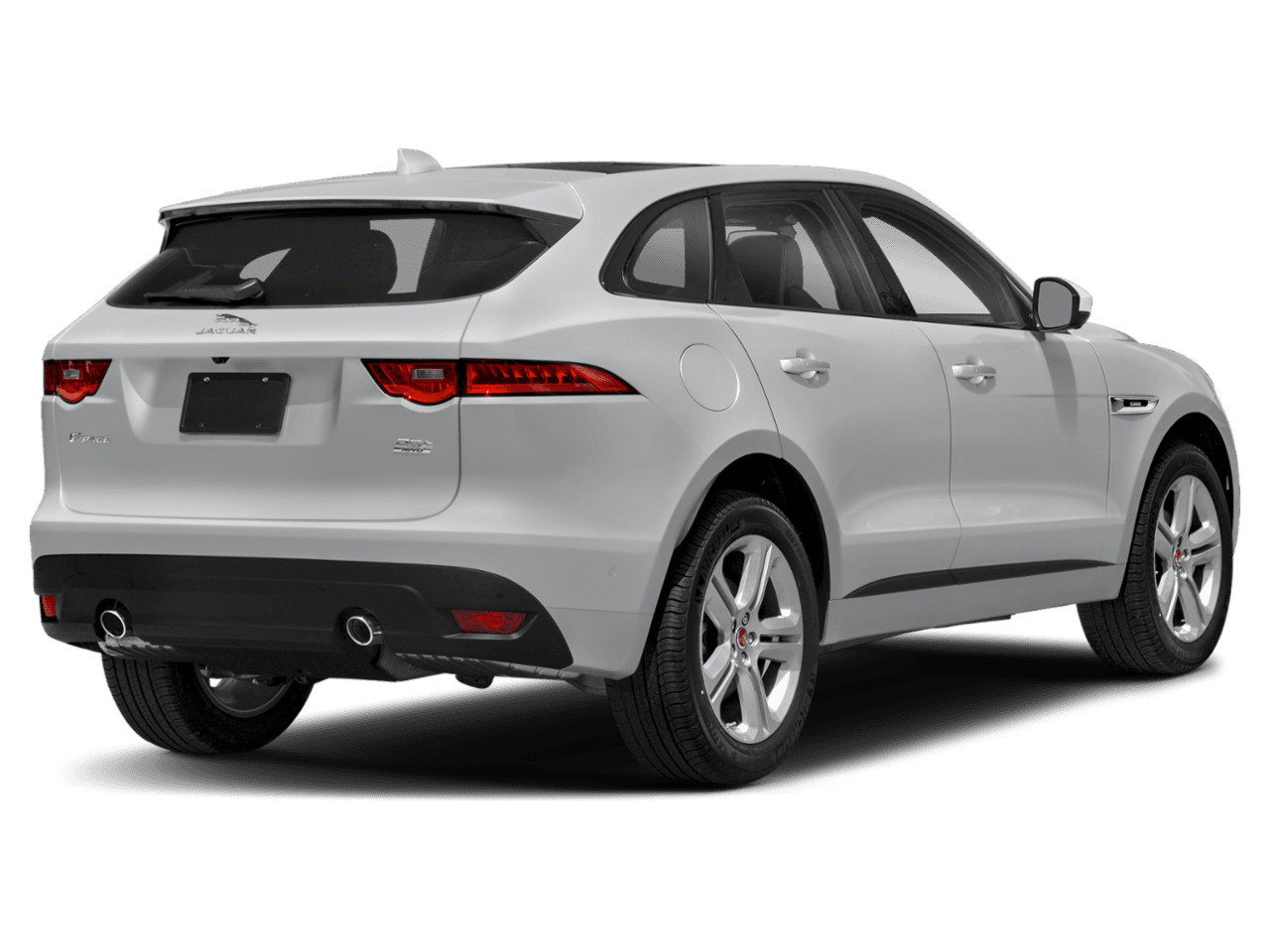 2018 Jaguar F-PACE 25t R-Sport - Rear 3/4, facing to the right