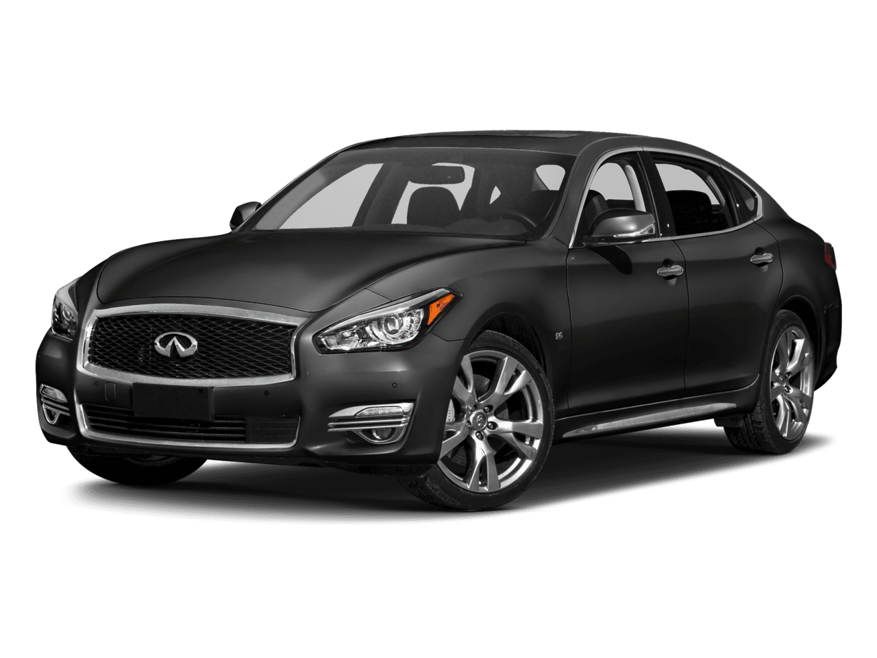 2018 INFINITI Q70L 3.7 LUXE - Front 3/4, facing to the left