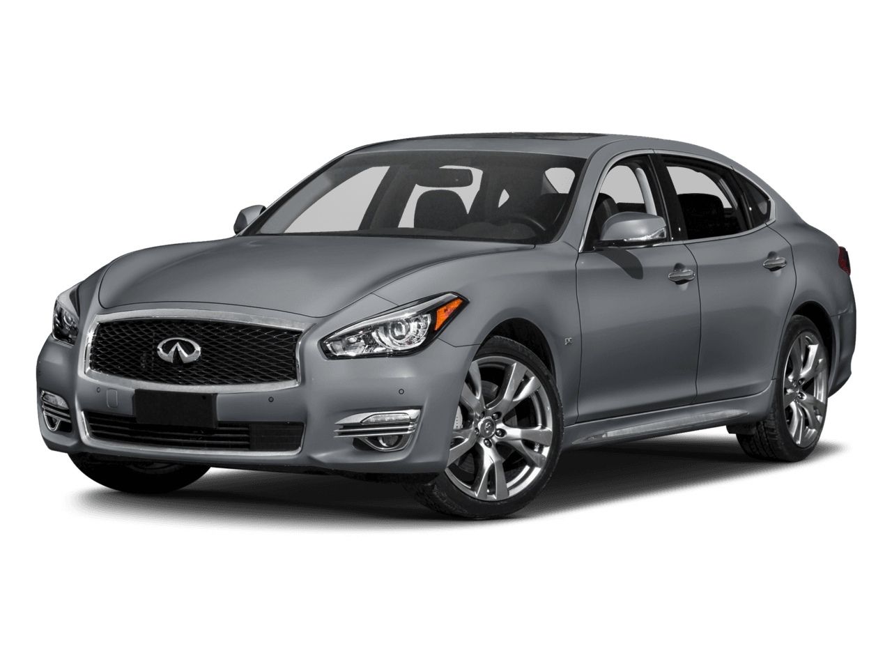 2018 INFINITI Q70L 3.7 LUXE - Front 3/4, facing to the left