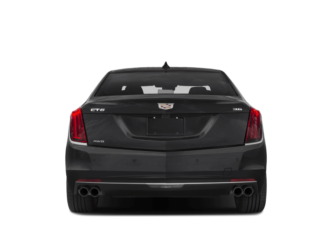2018 Cadillac CT6 Luxury RWD - Rear (full)