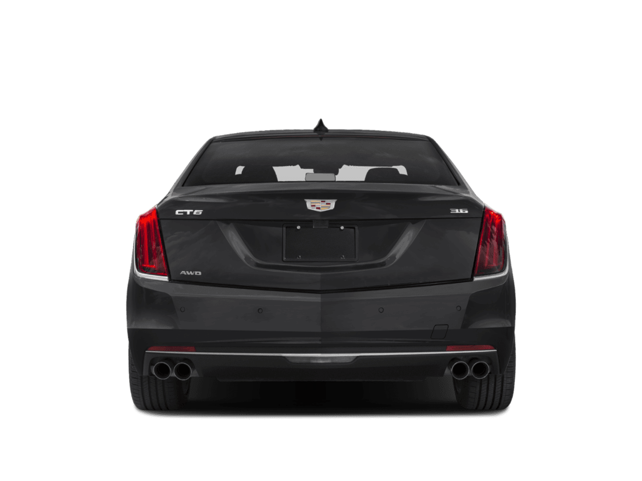 2018 Cadillac CT6 Luxury AWD - Rear (full)