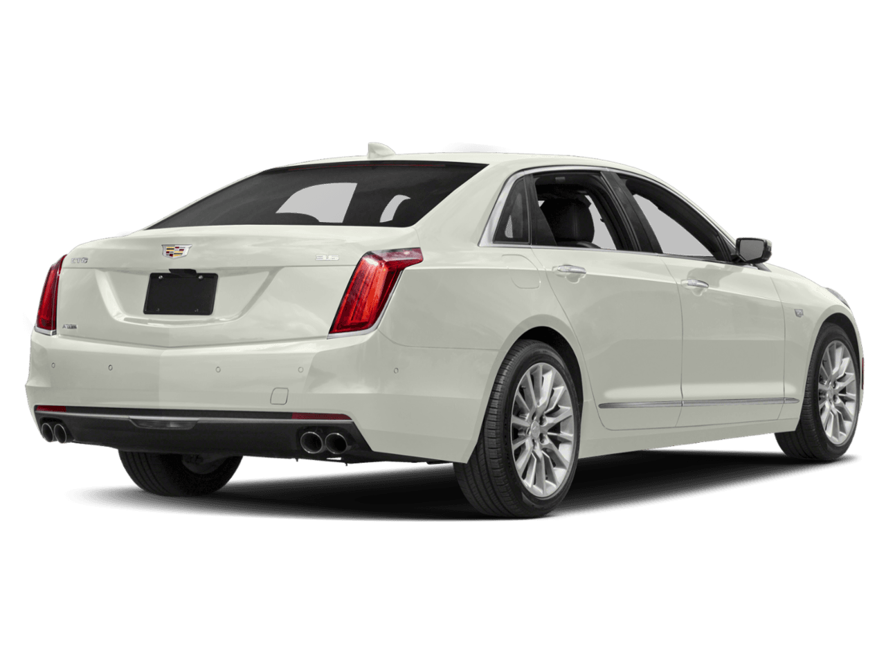 2018 Cadillac CT6 Luxury AWD - Rear 3/4, facing to the right