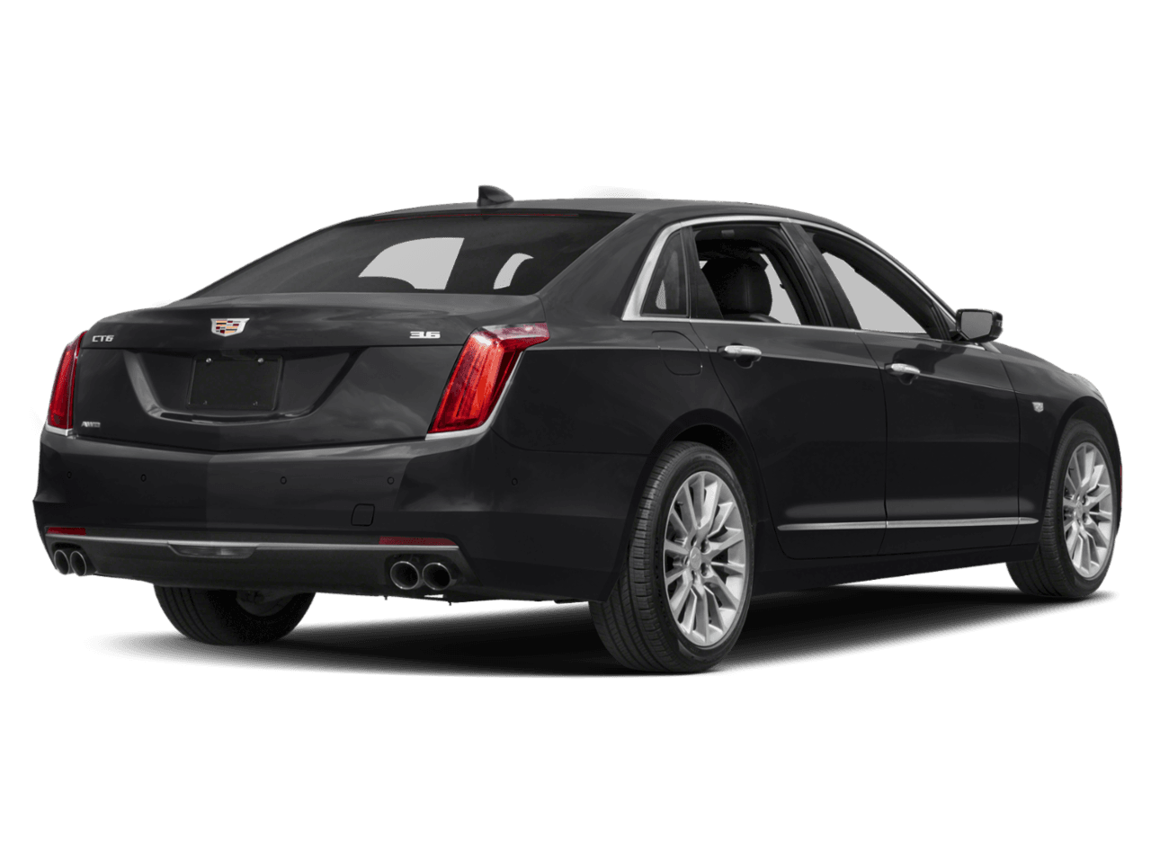 2018 Cadillac CT6 Premium Luxury AWD - Rear 3/4, facing to the right
