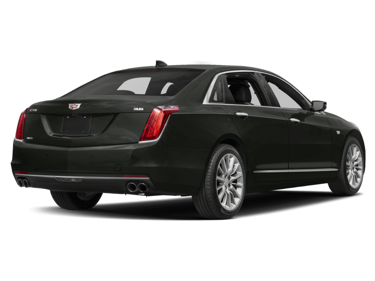 2018 Cadillac CT6 Platinum AWD - Rear 3/4, facing to the right