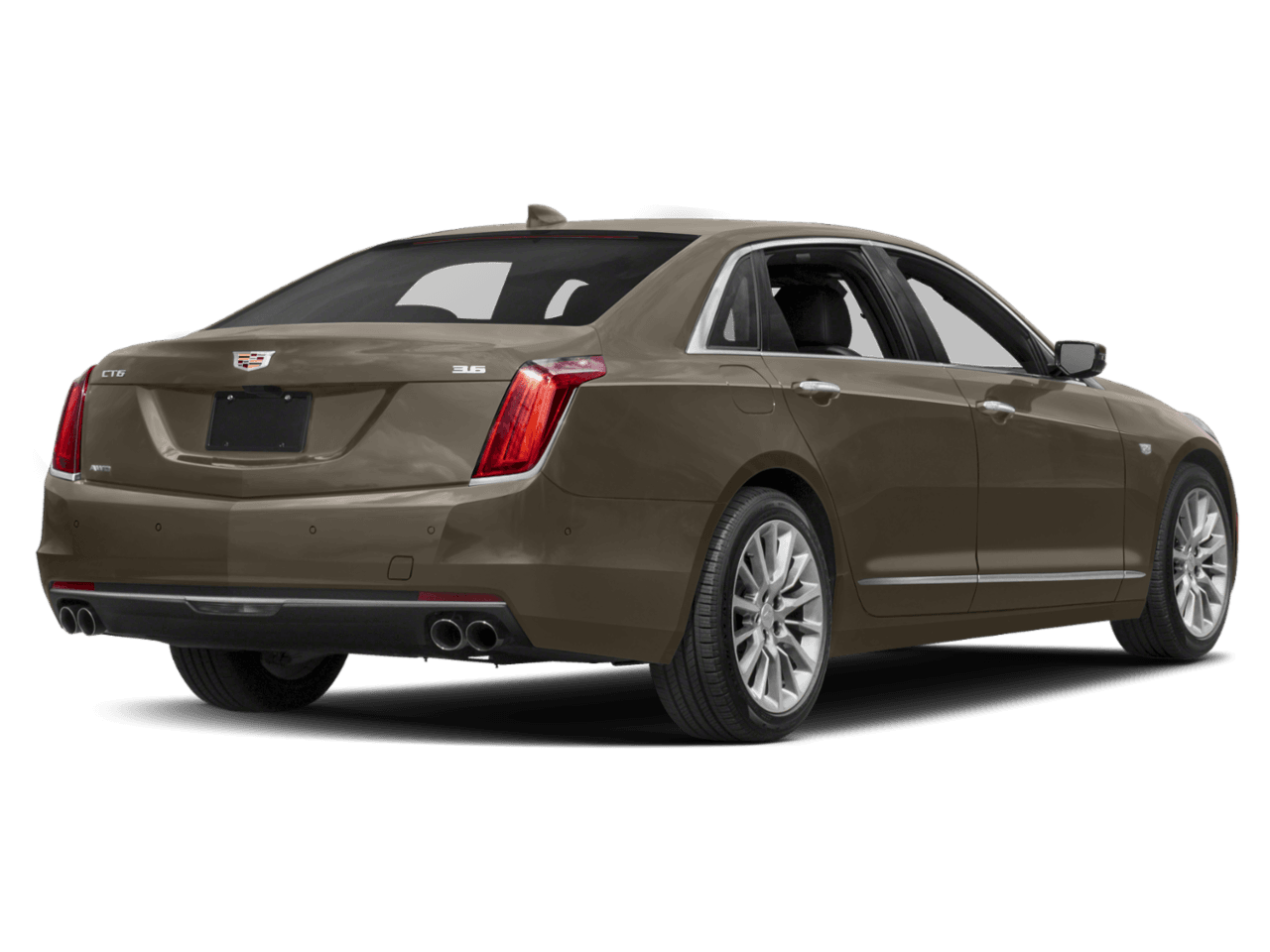 2018 Cadillac CT6 Platinum AWD - Rear 3/4, facing to the right