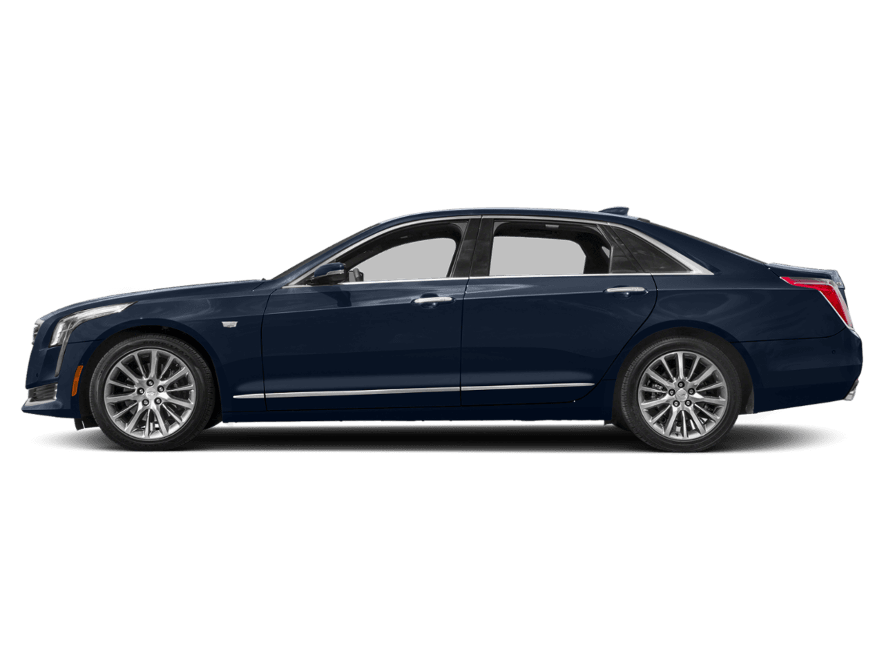 2018 Cadillac CT6 Luxury AWD - Profile, facing to the left
