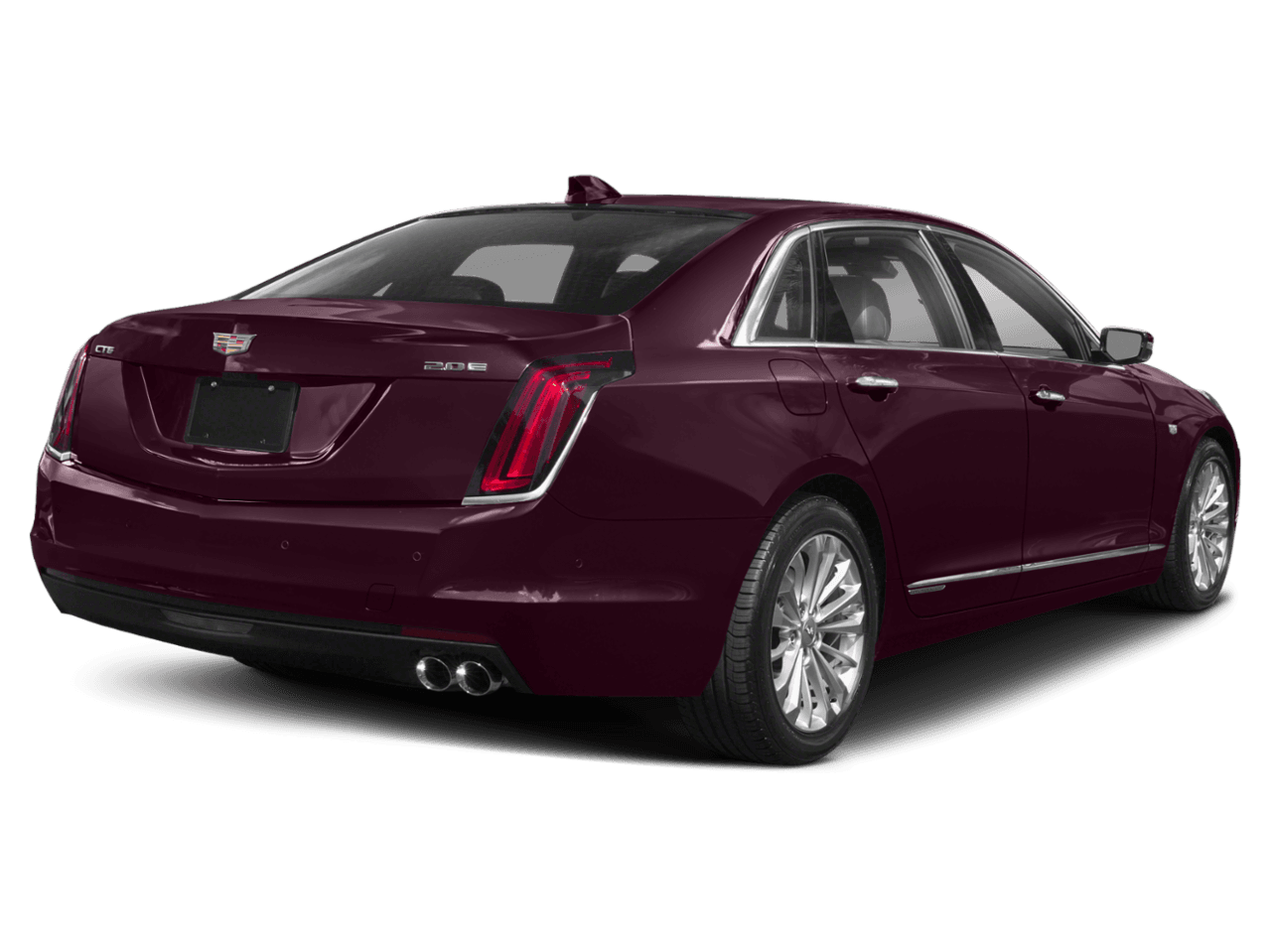 2018 Cadillac CT6 PLUG-IN RWD - Rear 3/4, facing to the right