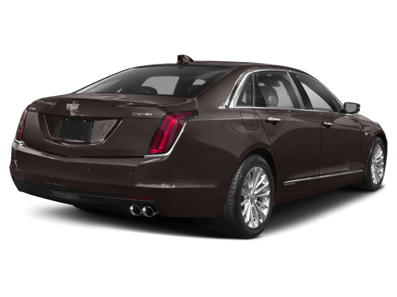 2018 Cadillac CT6 PLUG-IN RWD - Rear 3/4, facing to the right