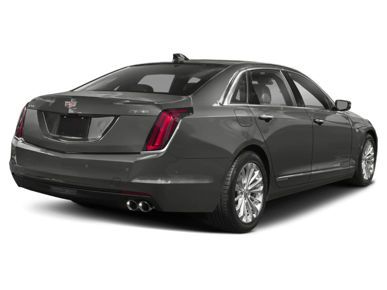 2018 Cadillac CT6 PLUG-IN RWD - Rear 3/4, facing to the right