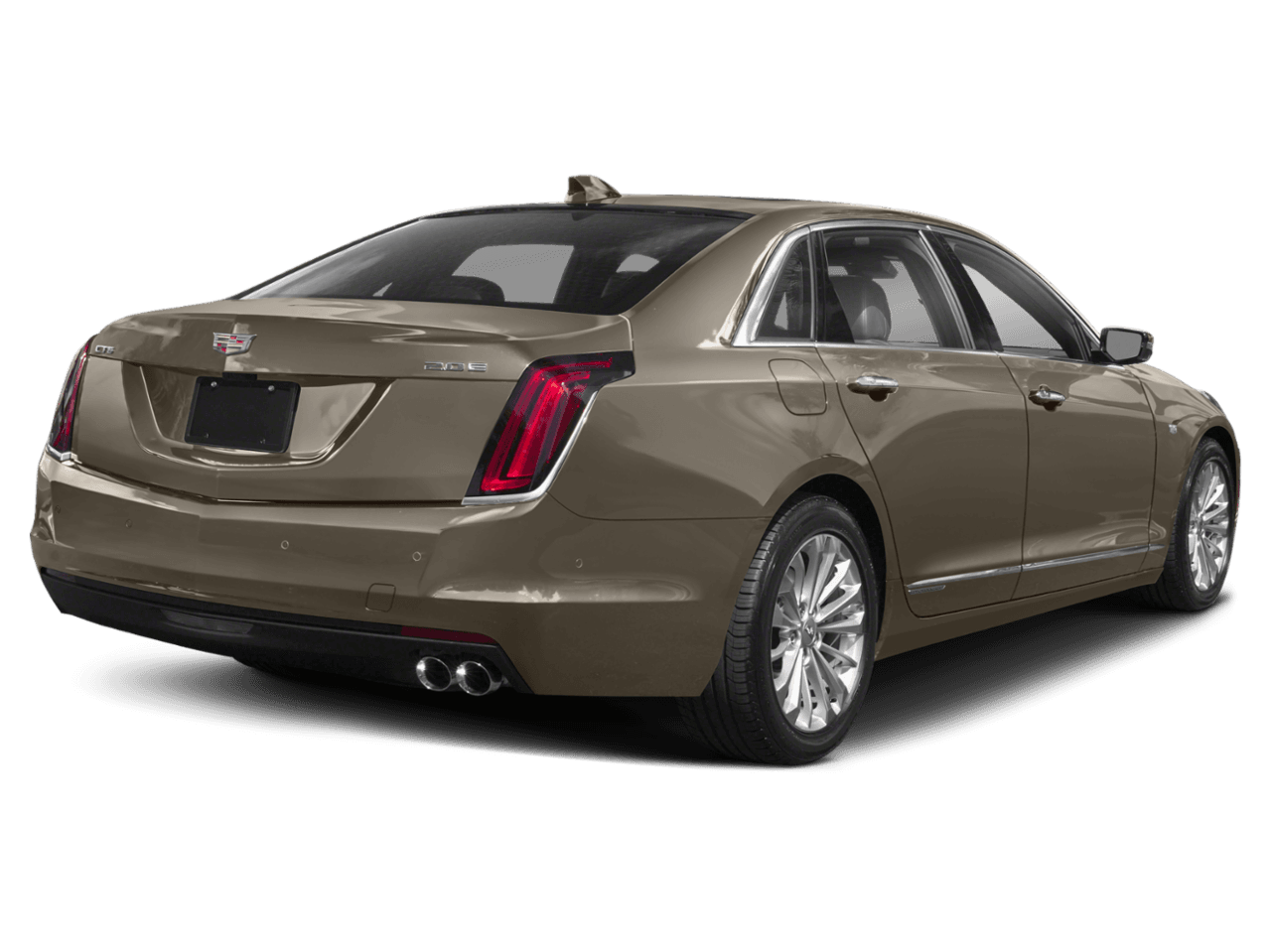2018 Cadillac CT6 PLUG-IN RWD - Rear 3/4, facing to the right