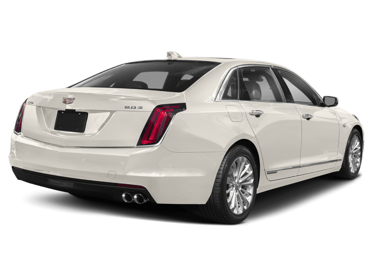 2018 Cadillac CT6 PLUG-IN RWD - Rear 3/4, facing to the right