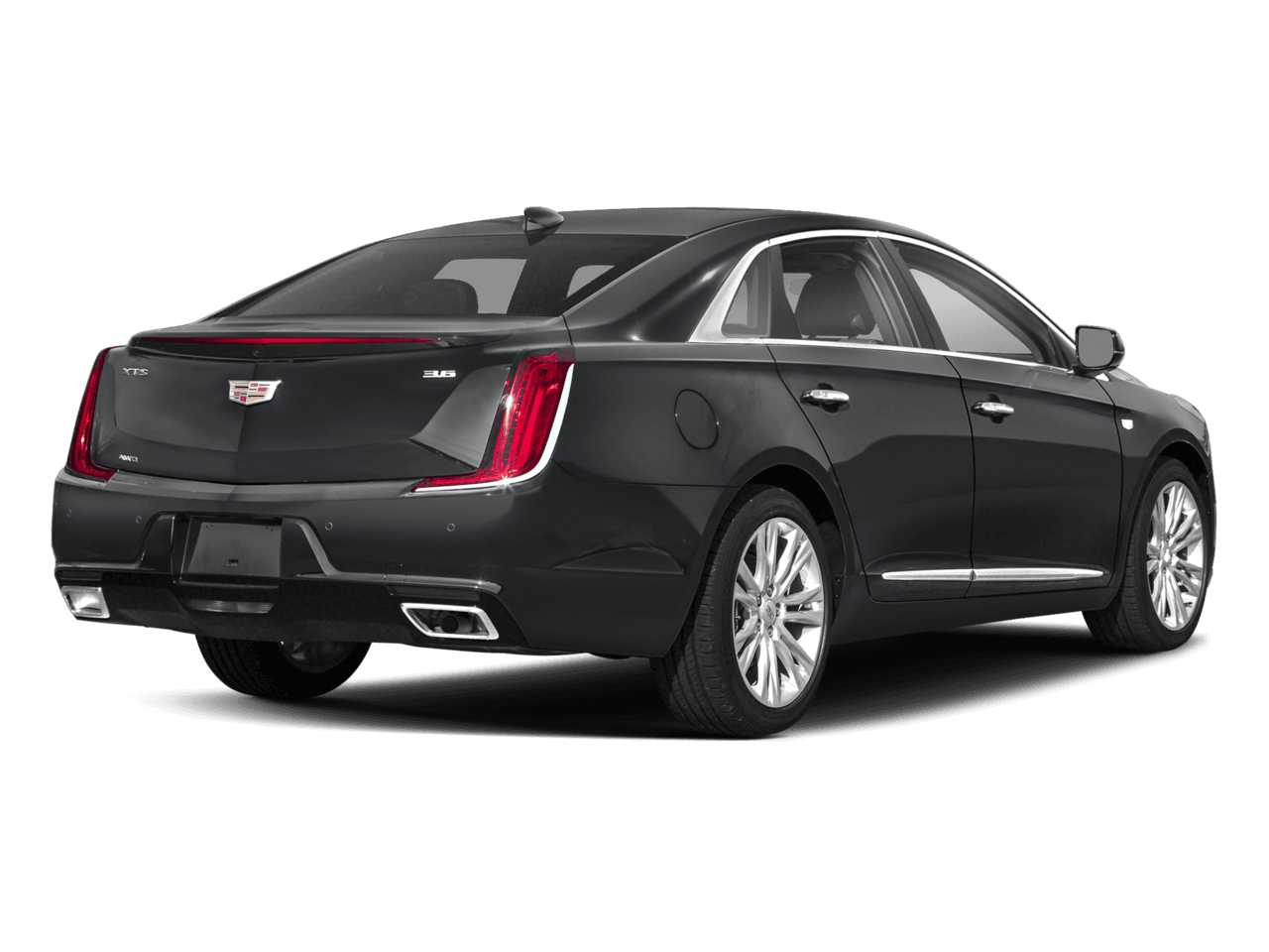 2018 Cadillac XTS Livery Package - Rear 3/4, facing to the right