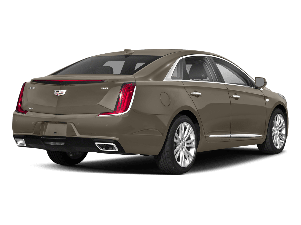 2018 Cadillac XTS Limousine - Rear 3/4, facing to the right