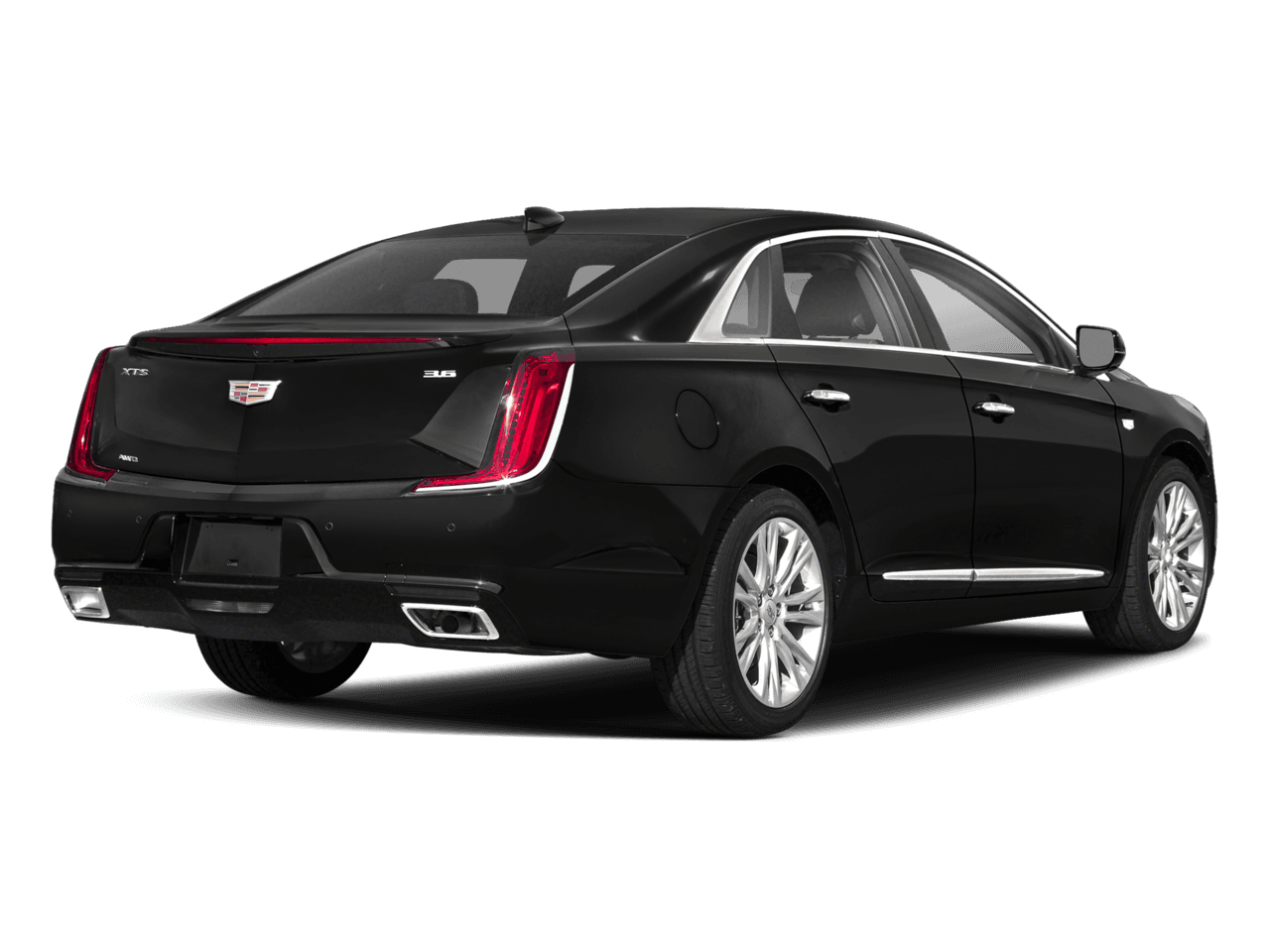 2018 Cadillac XTS Luxury - Rear 3/4, facing to the right