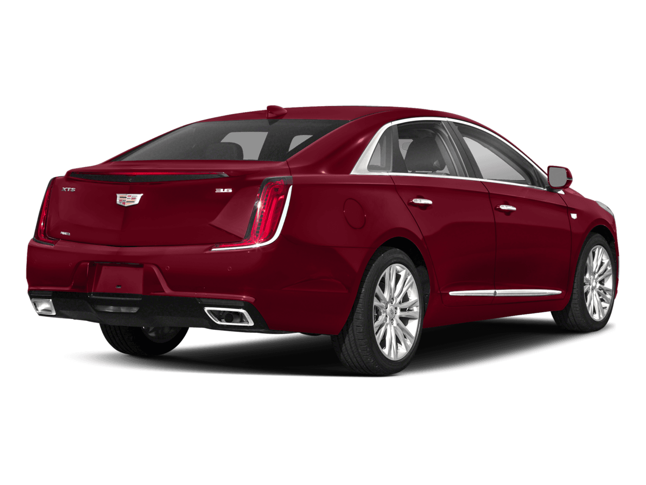 2018 Cadillac XTS Luxury - Rear 3/4, facing to the right