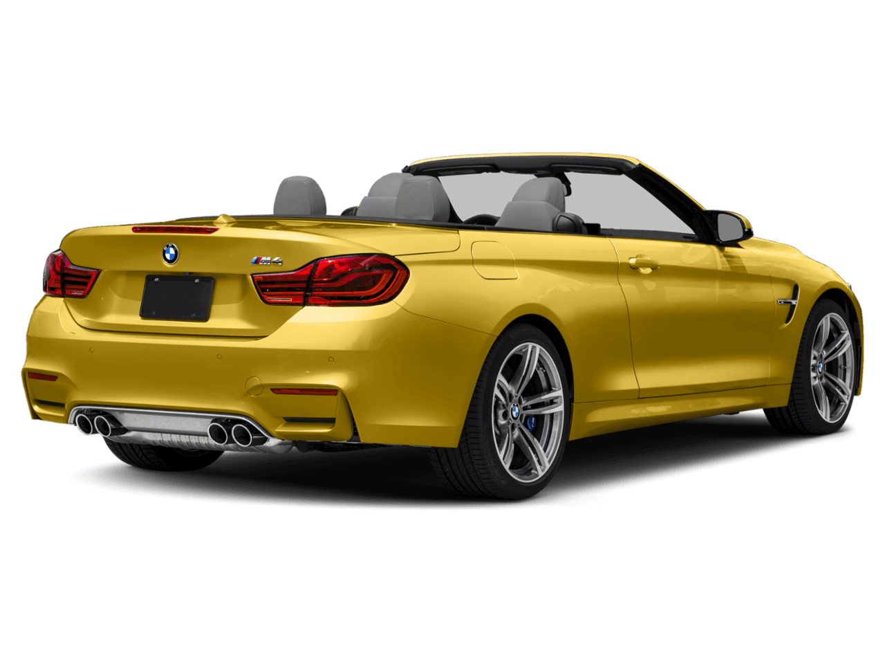 2018 BMW M4  - Rear 3/4, facing to the right