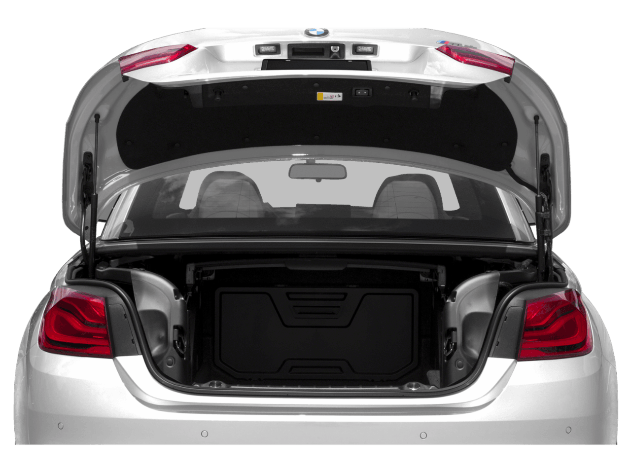 2018 BMW M4  - Interior Trunk with Hatch Open Feature