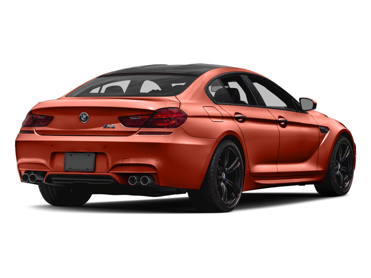 2018 BMW M6  - Rear 3/4, facing to the right