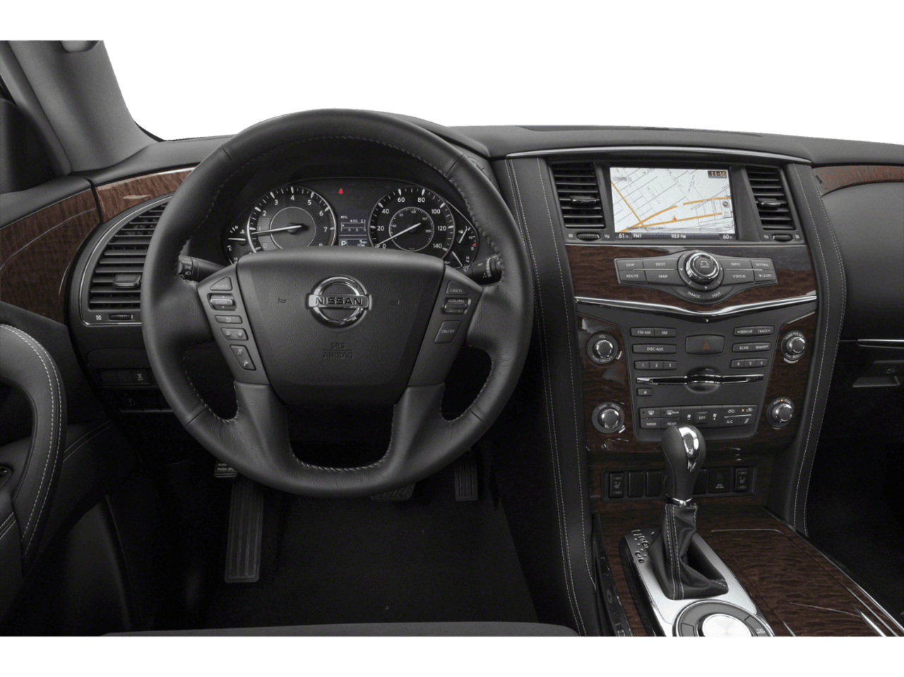 2018 Nissan Armada SV - Interior Drivers Dash