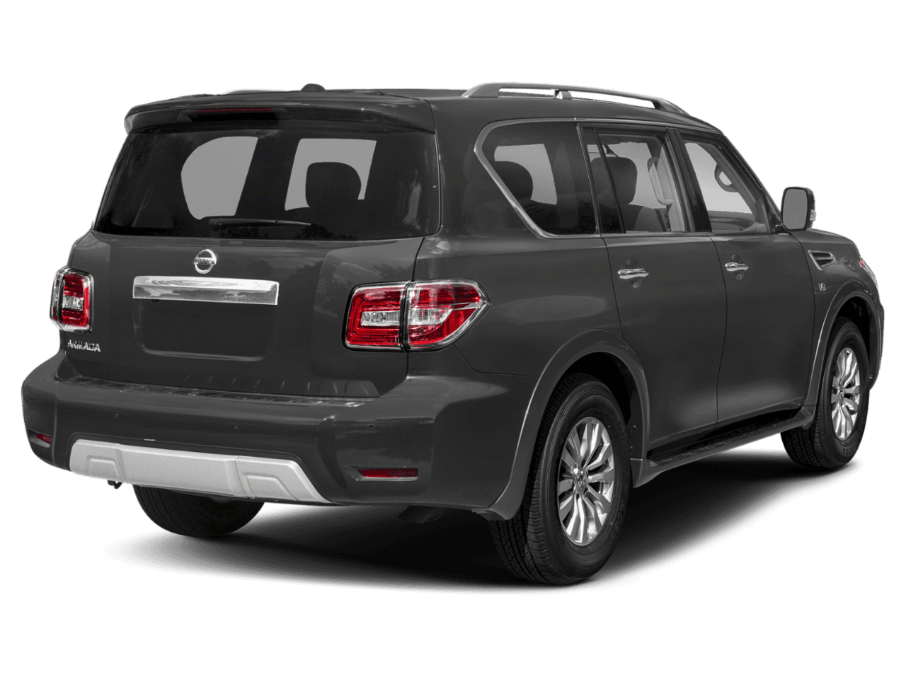 2018 Nissan Armada SV - Rear 3/4, facing to the right