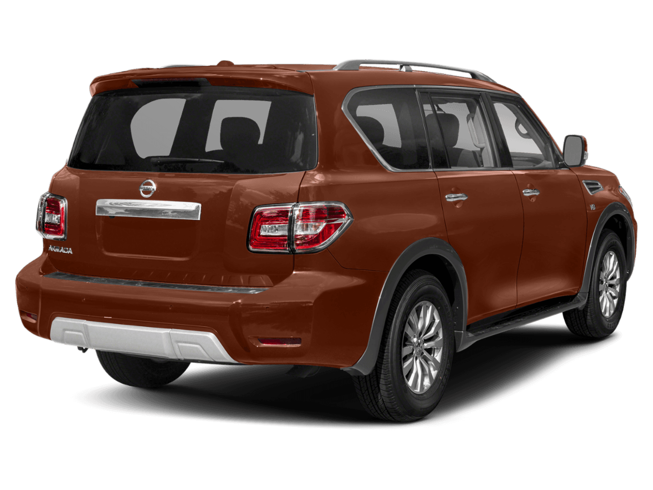 2018 Nissan Armada SV - Rear 3/4, facing to the right