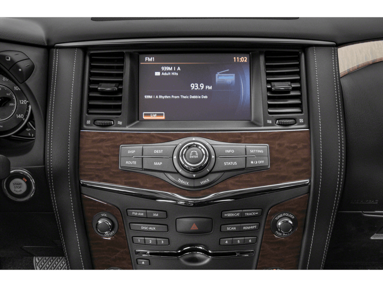 2018 Nissan Armada SV - Interior Stereo System