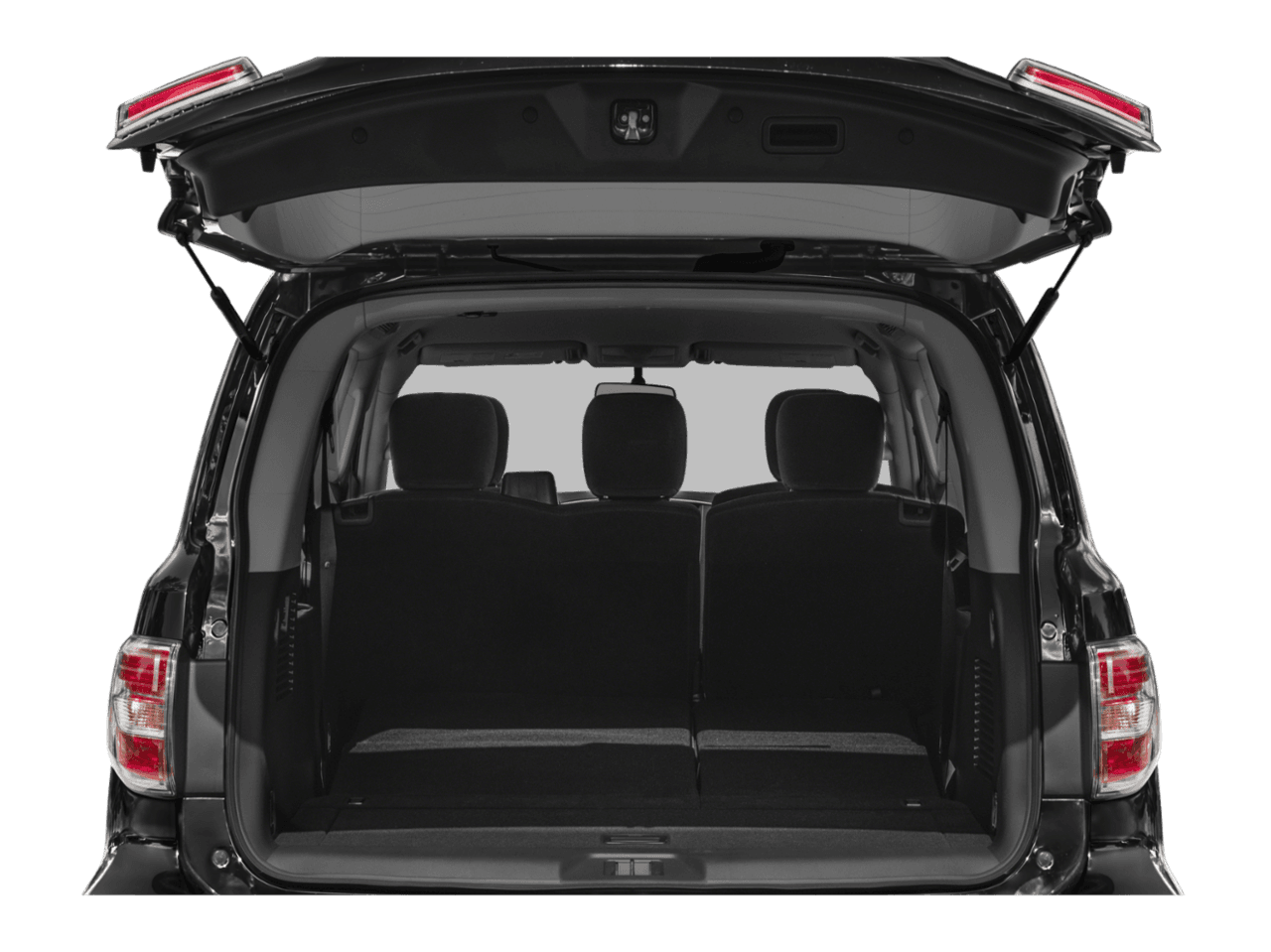 2018 Nissan Armada SV - Interior Trunk with Hatch Open Feature