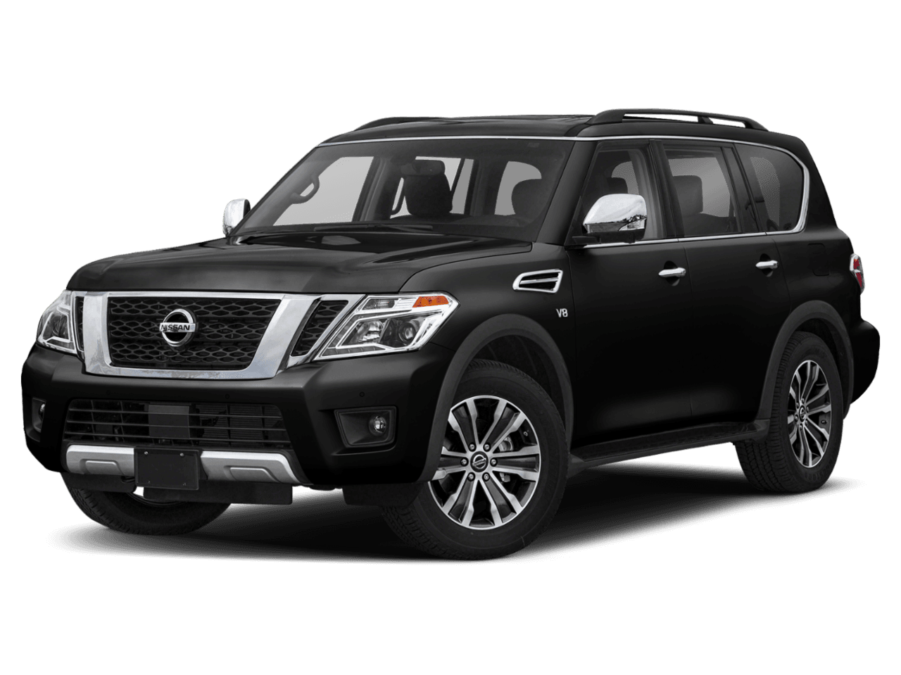 2018 Nissan Armada SL - Front 3/4, facing to the left