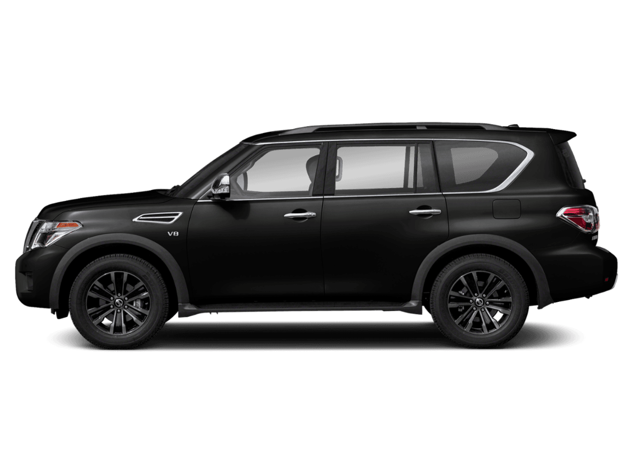 2018 Nissan Armada Platinum - Profile, facing to the left