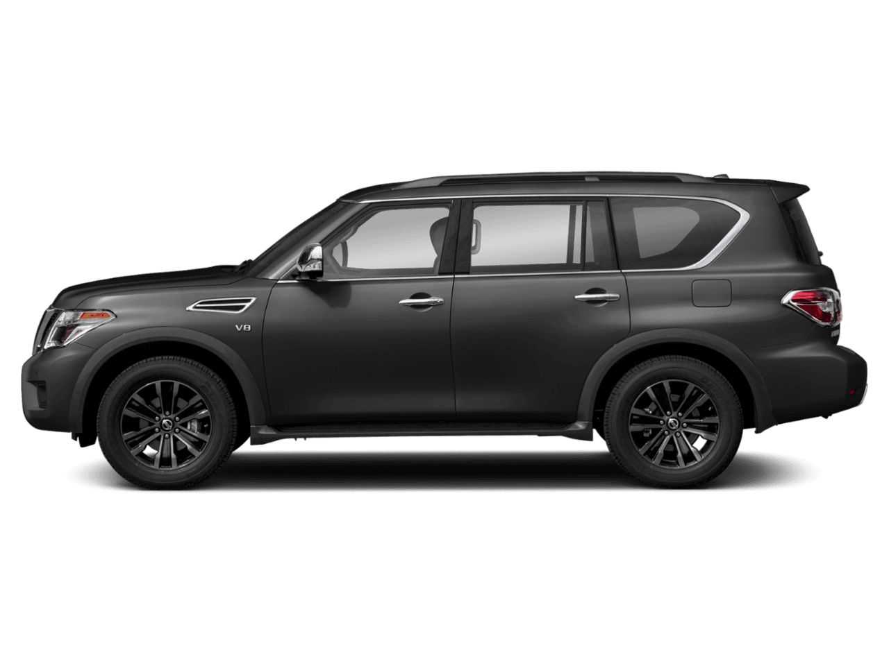 2018 Nissan Armada Platinum - Profile, facing to the left