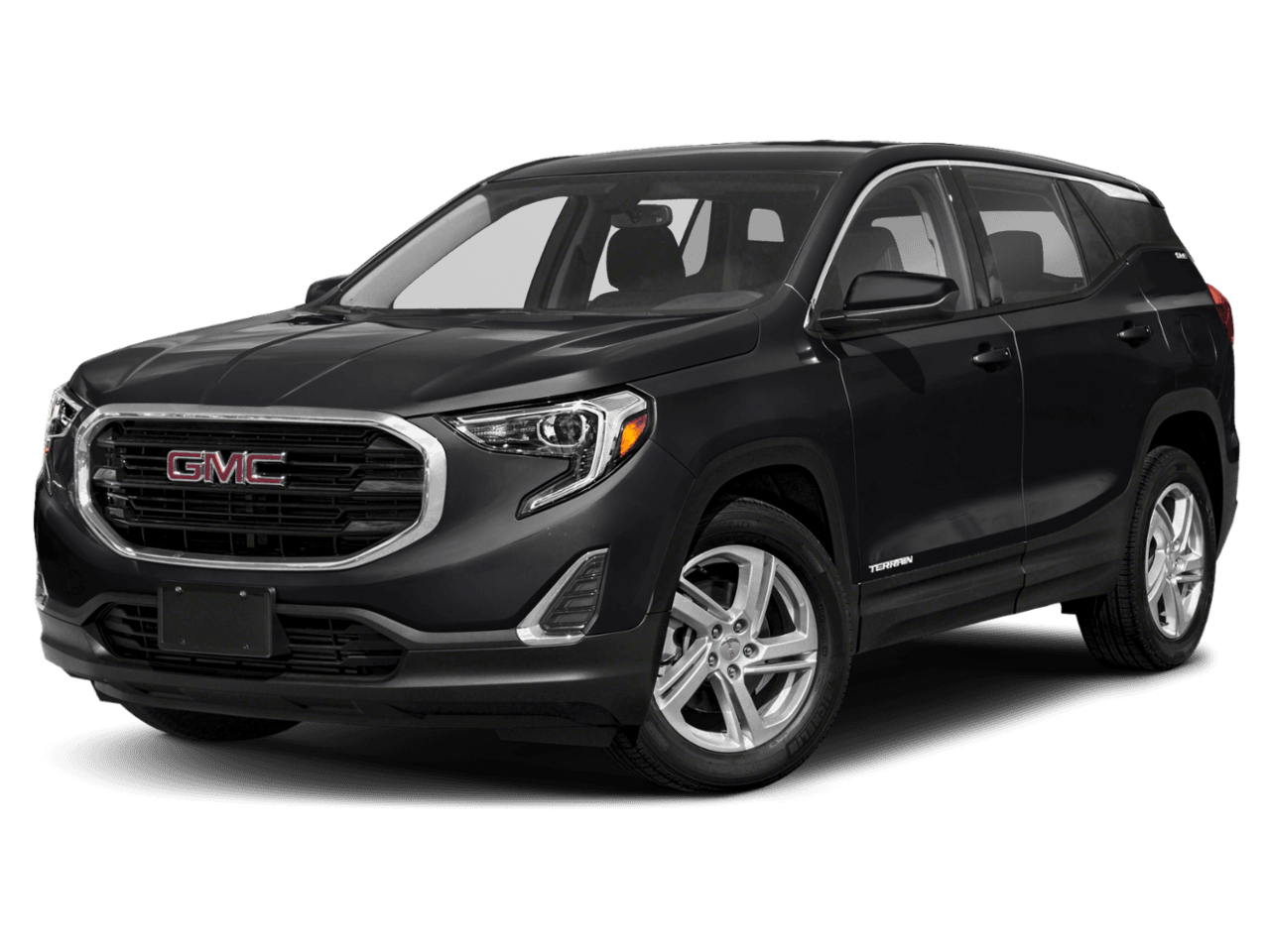 2018 GMC Terrain SL - Front 3/4, facing to the left