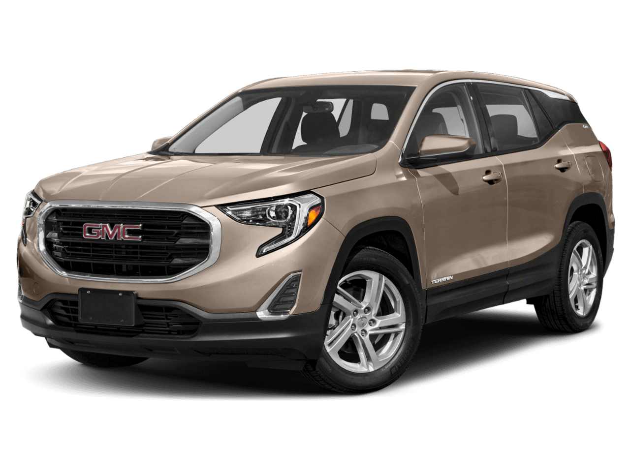 2018 GMC Terrain SLE - Front 3/4, facing to the left