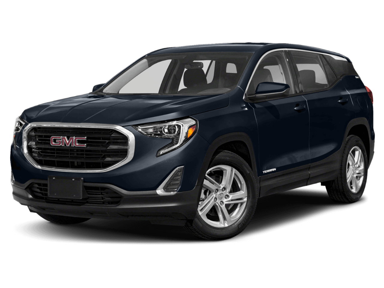 2018 GMC Terrain SLE Diesel - Front 3/4, facing to the left