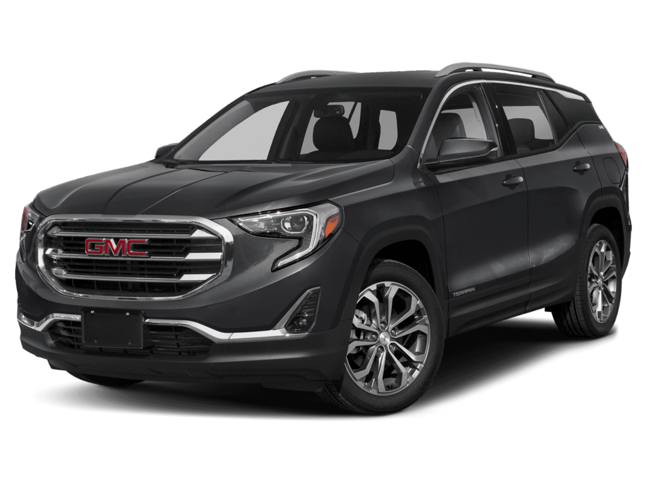 2018 GMC Terrain SLT - Front 3/4, facing to the left