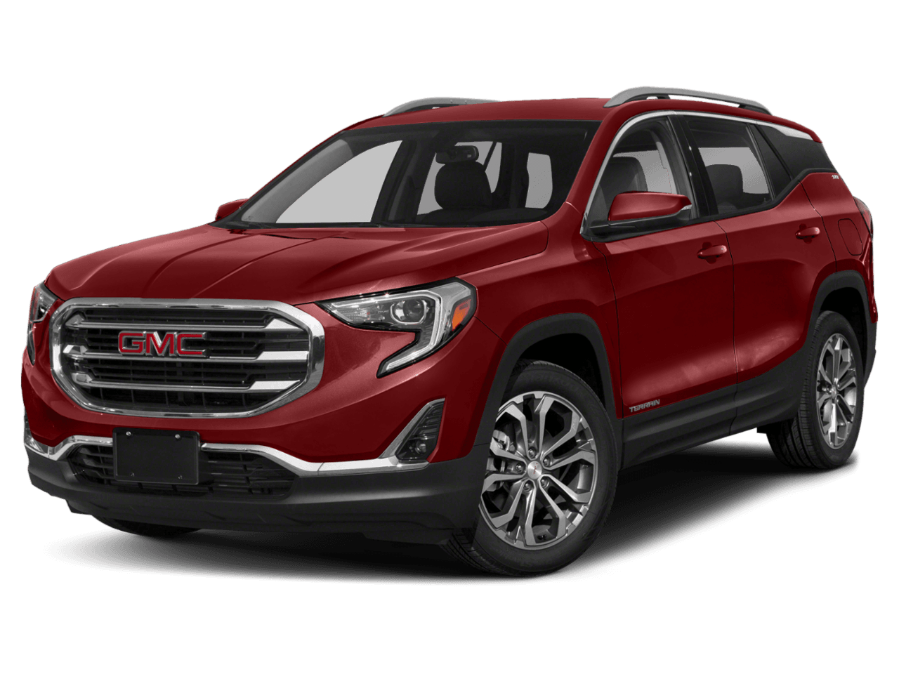 2018 GMC Terrain SLT - Front 3/4, facing to the left