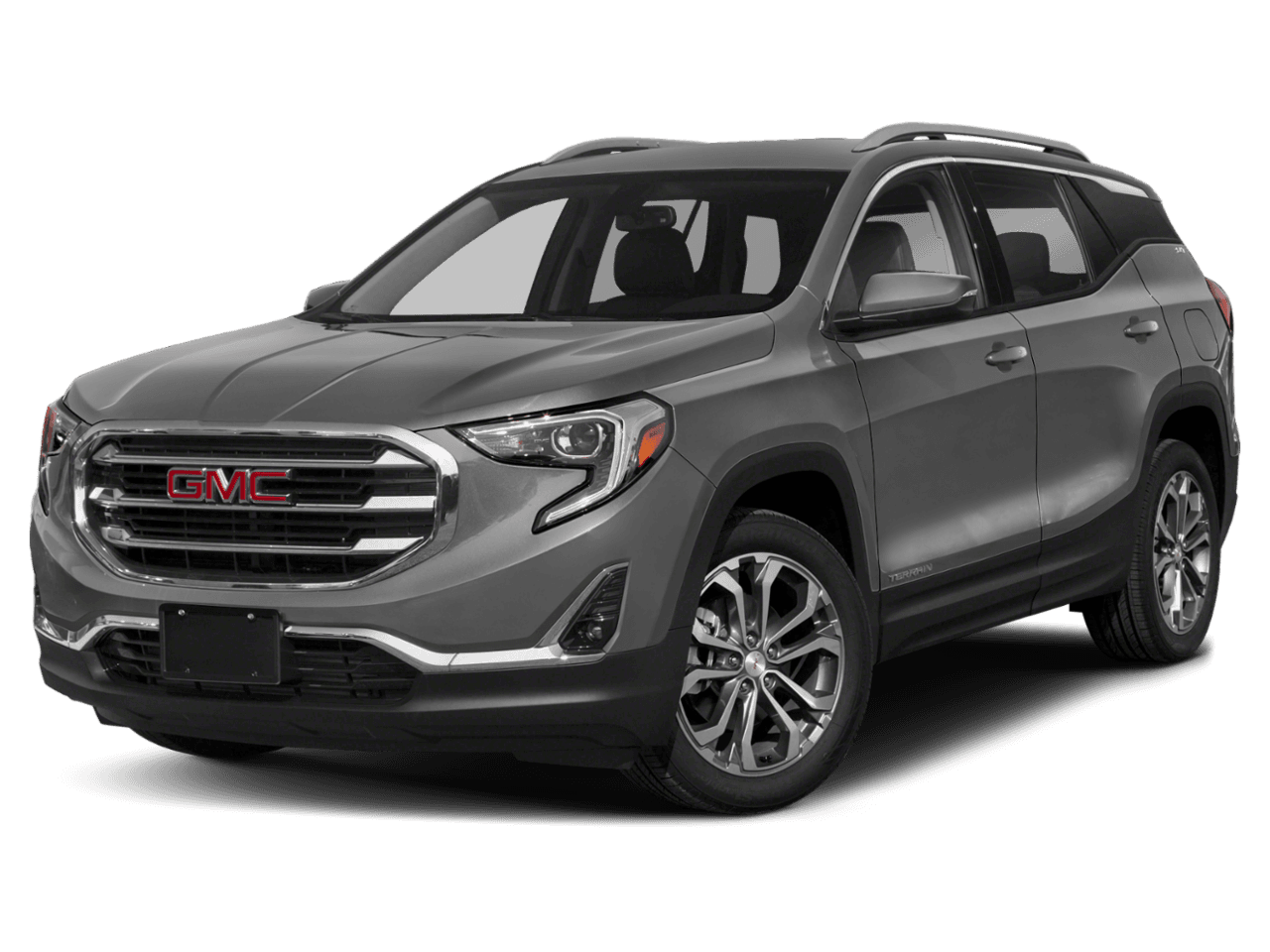 2018 GMC Terrain SLT - Front 3/4, facing to the left